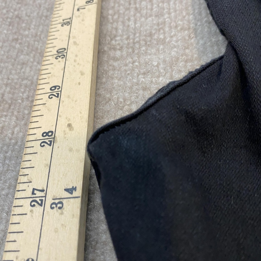 Judy Blue Super Flare Jeans Womens 5/27 Black High Rise Raw Hem Stretch Denim - Picture 11 of 12